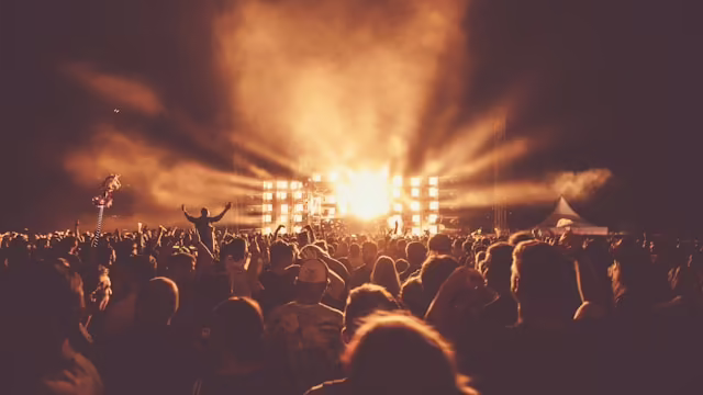 Charter bus for concert and festival transportation